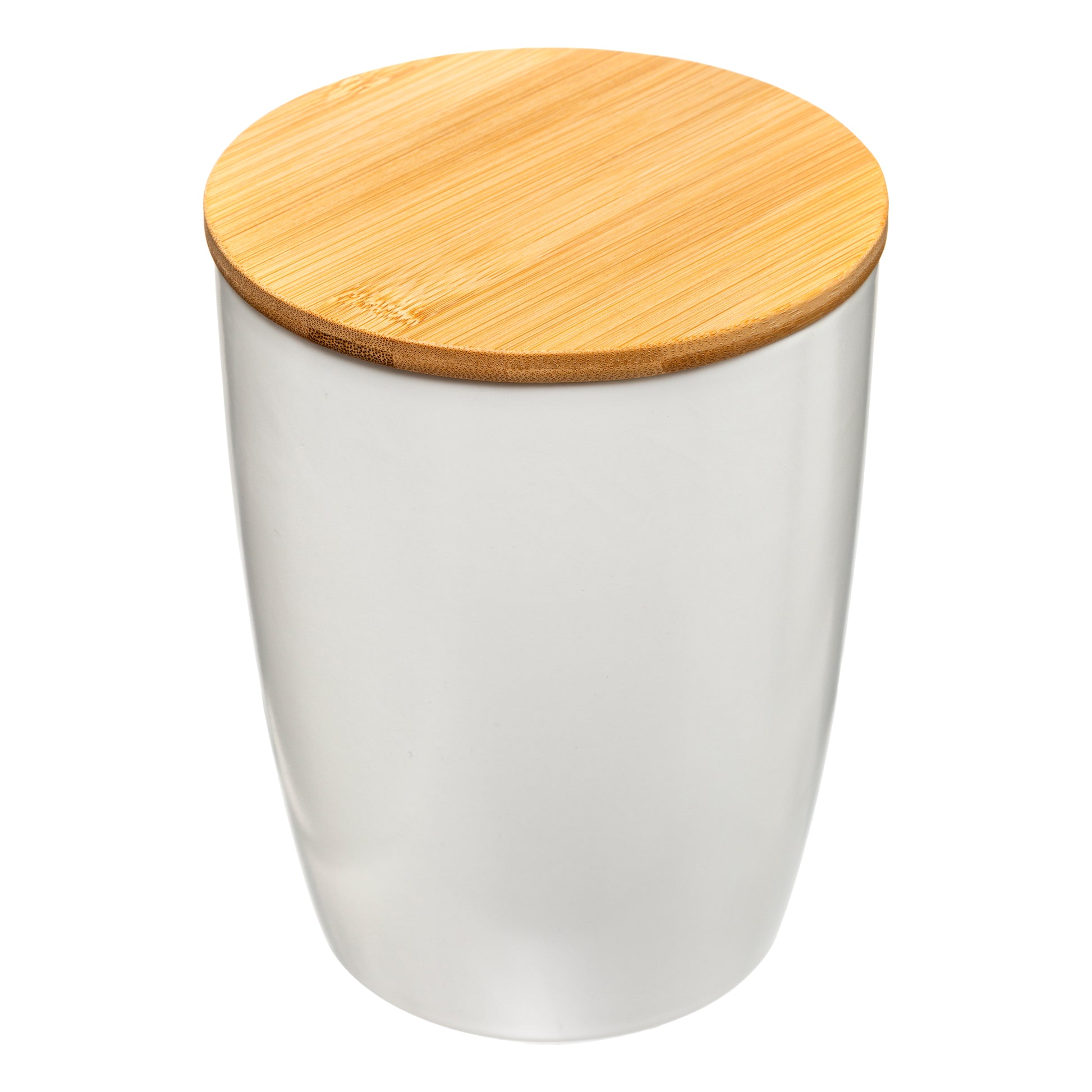 Ceramic Jar + Bamboo Lid