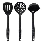 3-Piece Black Kitchen Utensil Set