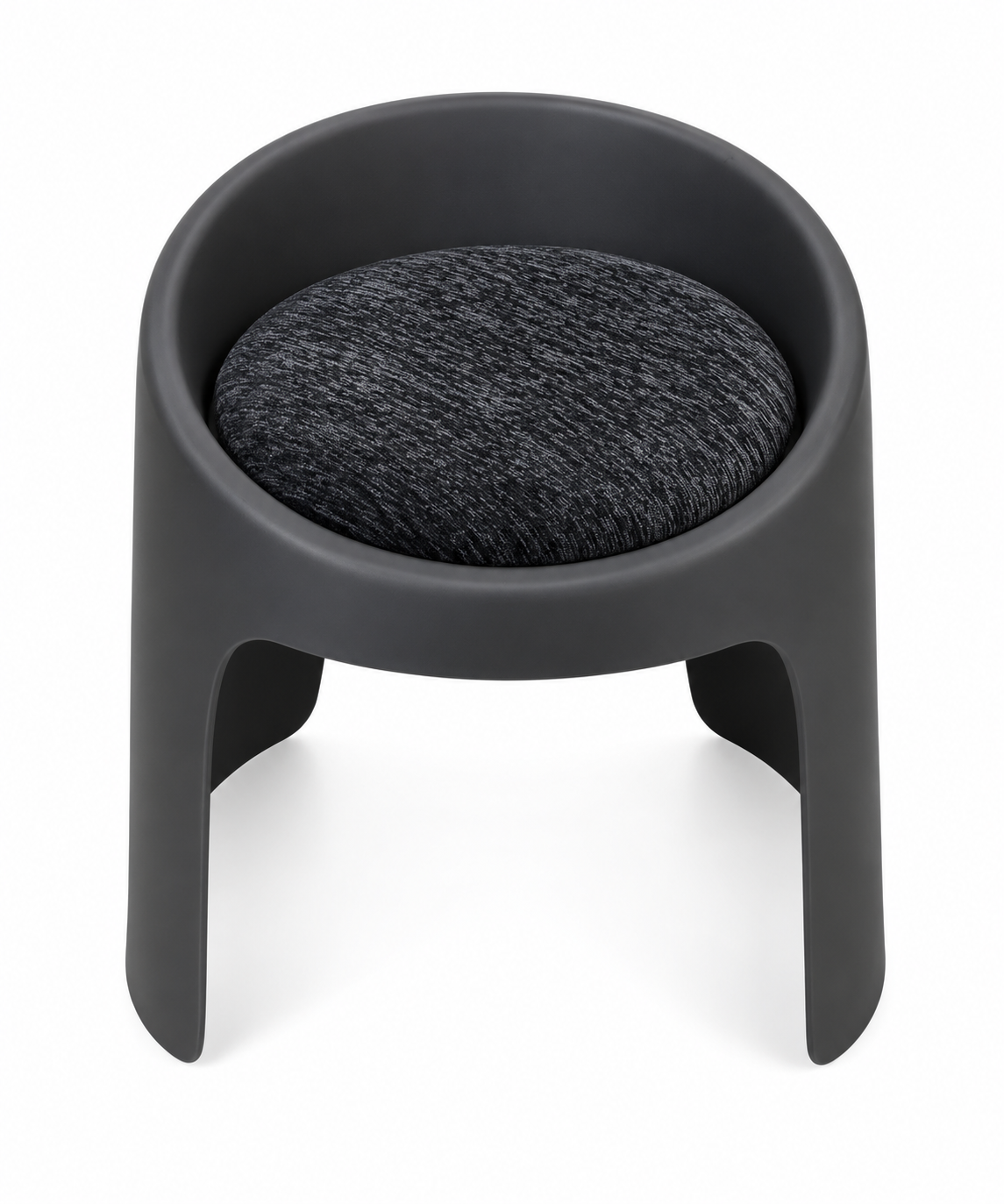 Round Pouf with Cushion