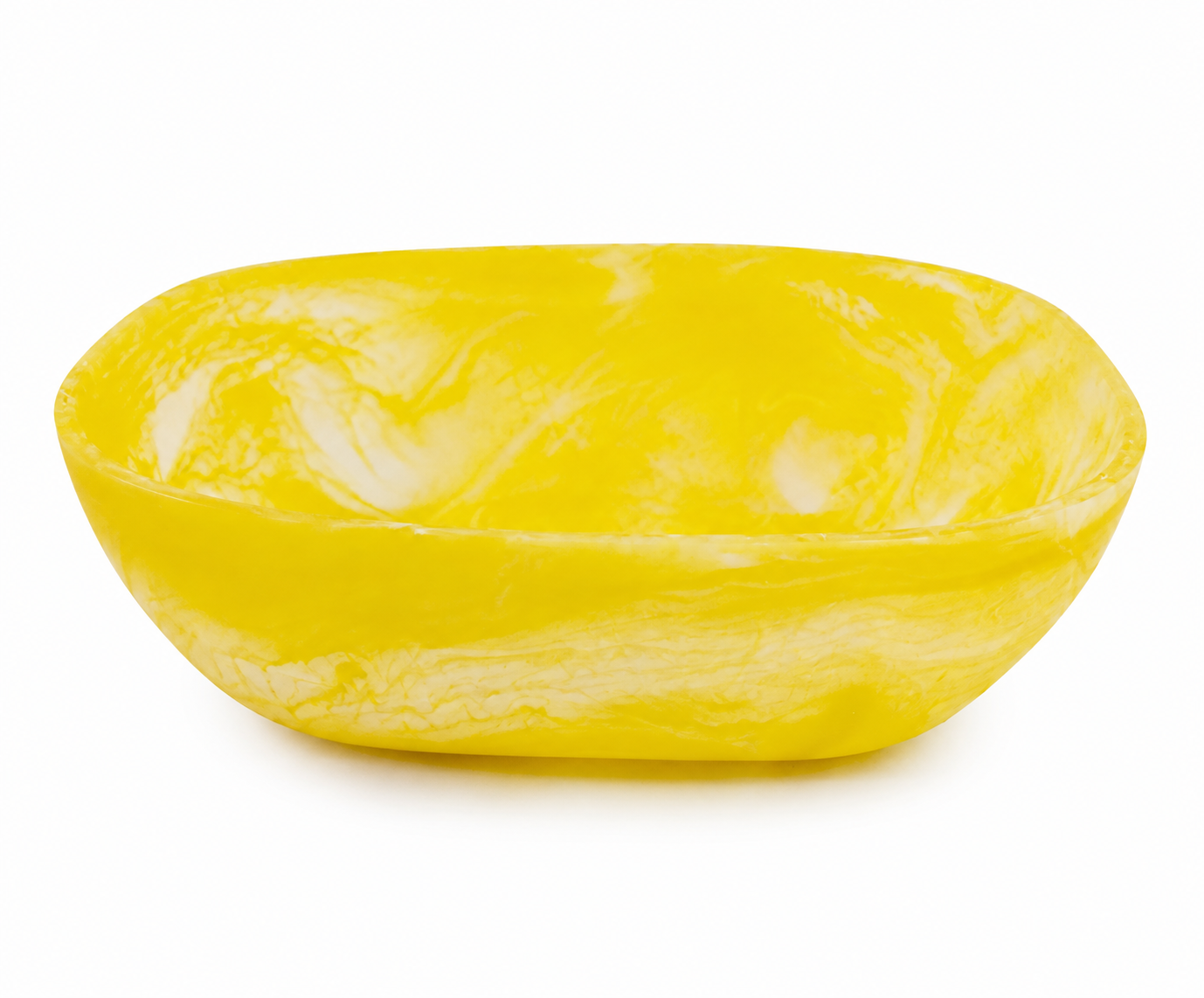 Resin Round Salad Bowl – 32 × 10 cm