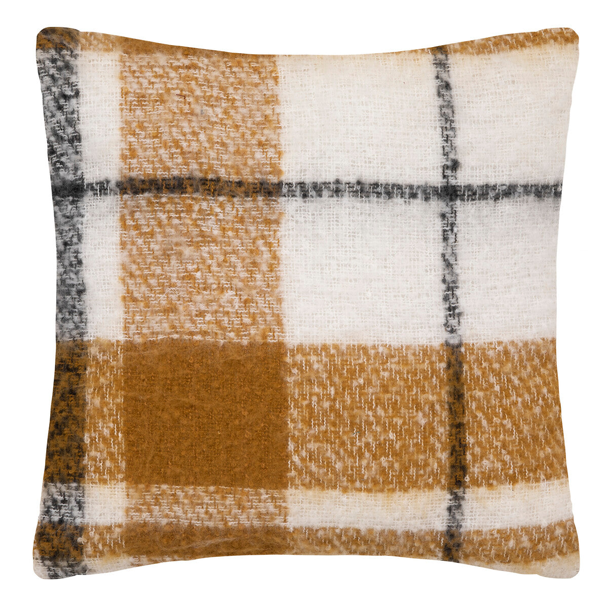 Tartan Plaid Cushion, 100% Polyester, 45x45cm