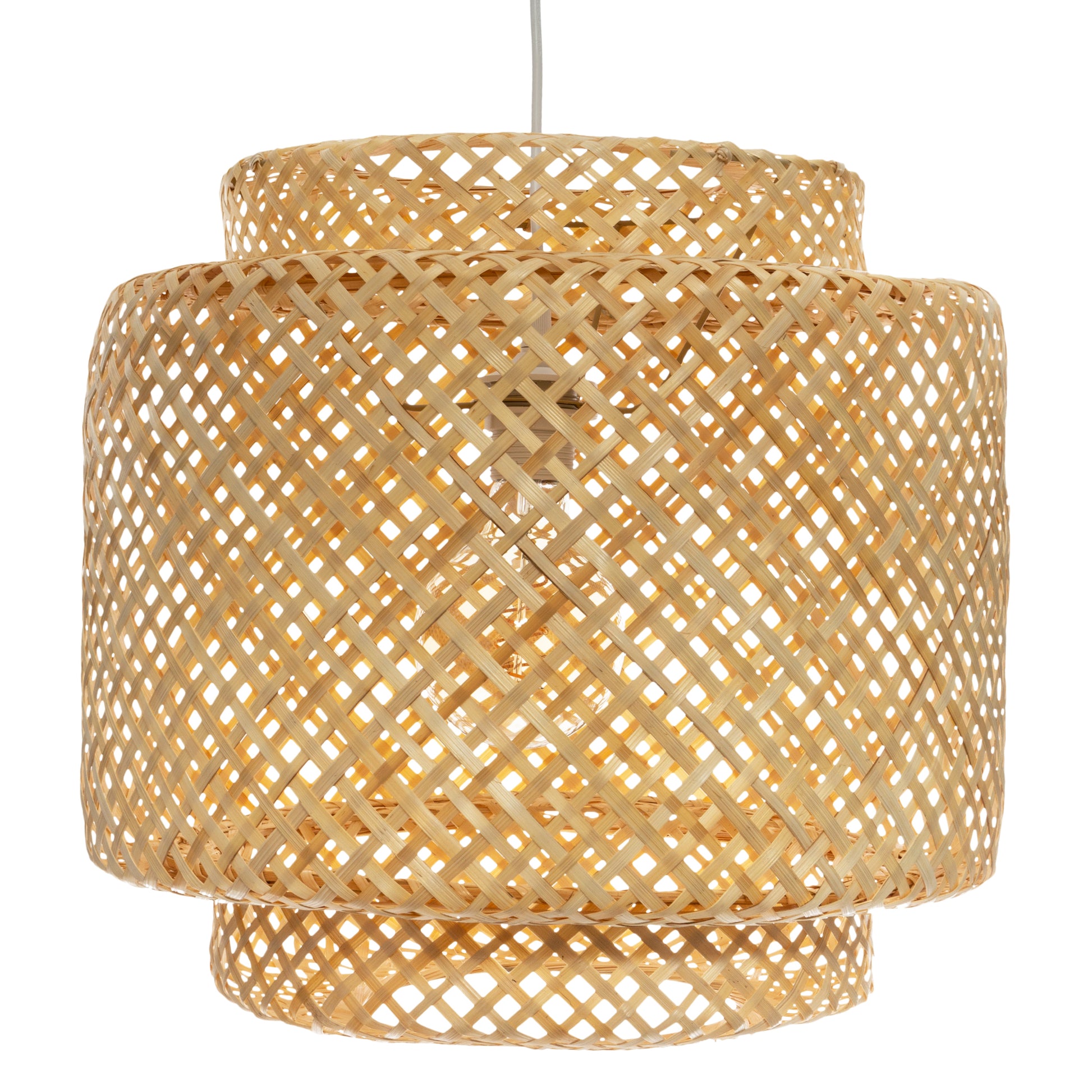 LIBY NAT BAMBOO PDNT LAMP