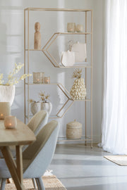 Ceramic Vase Cream Decorative Accent for Modern Interiors 33.5 x 33 x 22.5 cm
