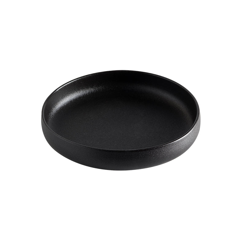 Deep Stoneware Dish - Black 20.8x20.8x4 cm
