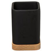 Tb Holder Resin Natureo, Black, L 7 x P 7 x H 10 cm