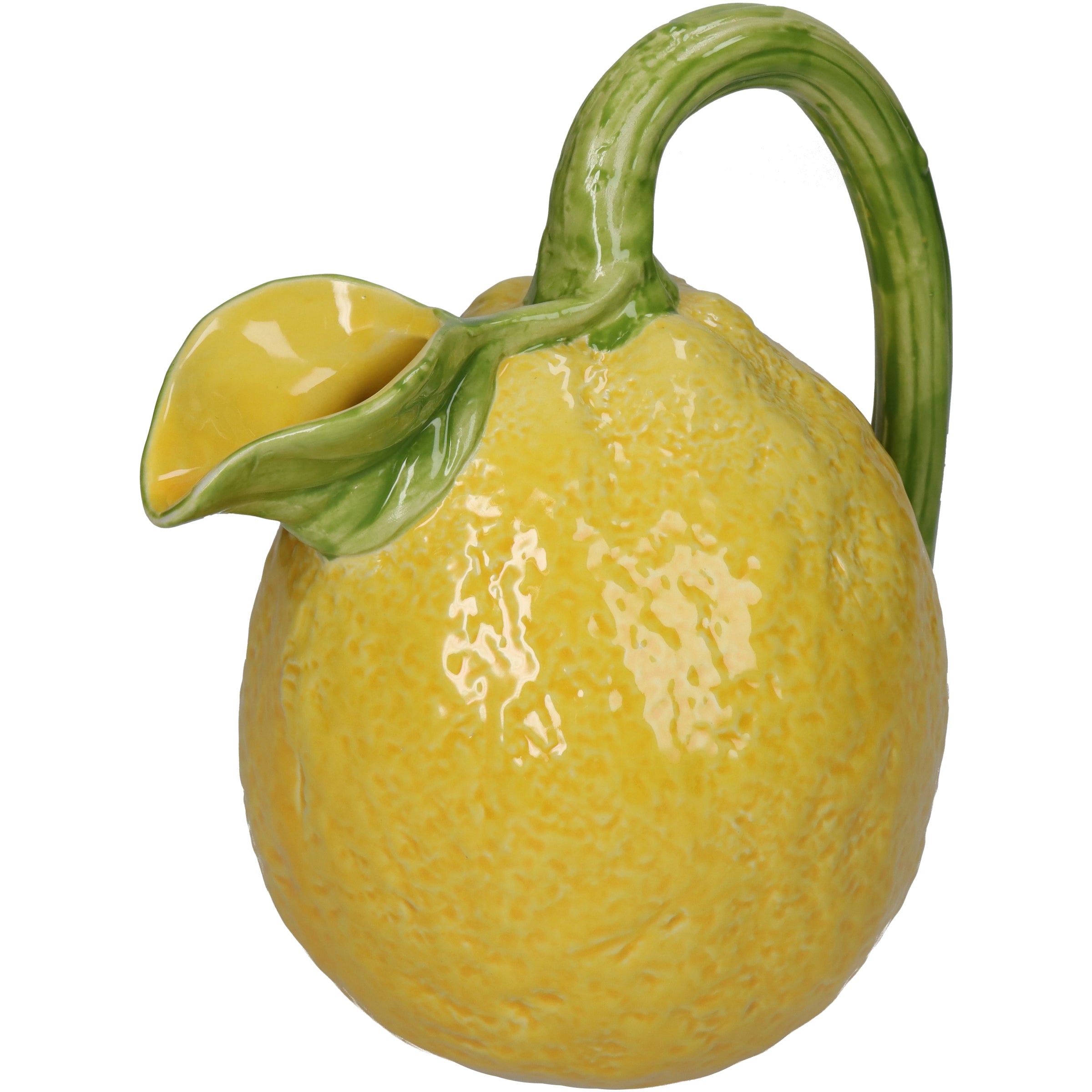Lemon Earthenware Vase - Unique Home Décor