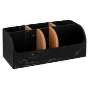 ORGANIZER 6 COMPARTMENT LEA for Home and Office
