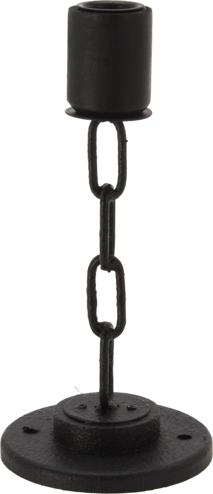 Candle Holder Wood with Metal