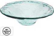 Plate Glass Recycled Transparent Serveware (D. 40 x H. 12 cm)