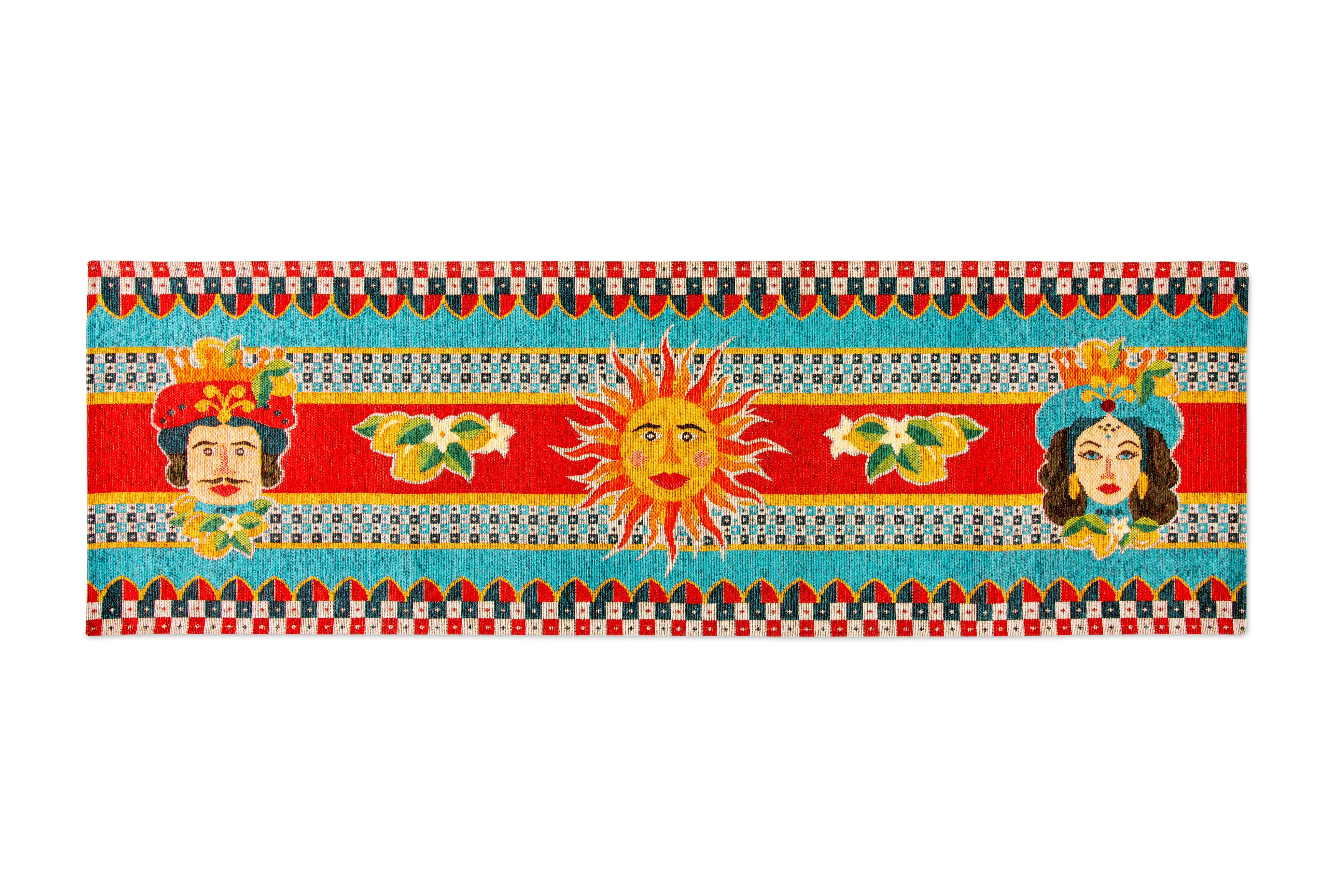 "SICILIAN RHAPSODY" FLOOR RUG (2)