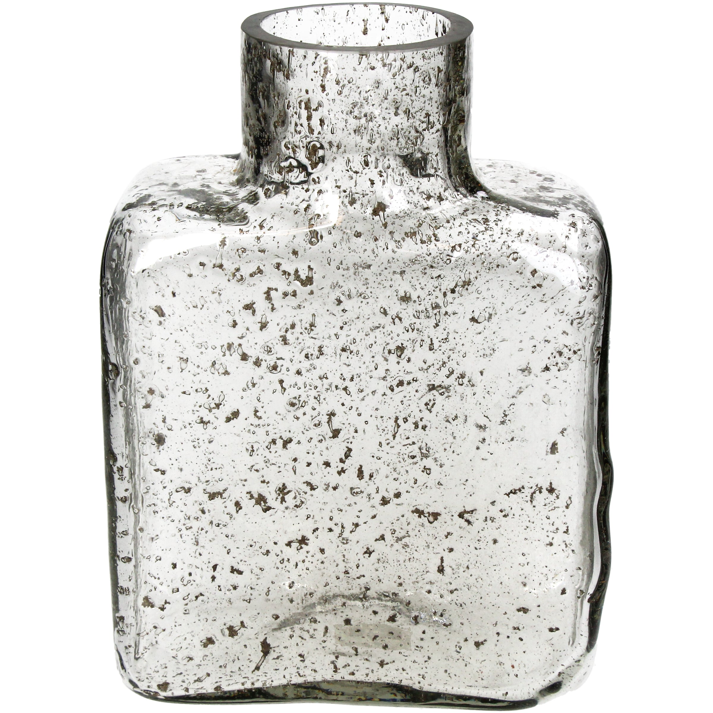 Clear Glass Vase for Elegant Home Decoration