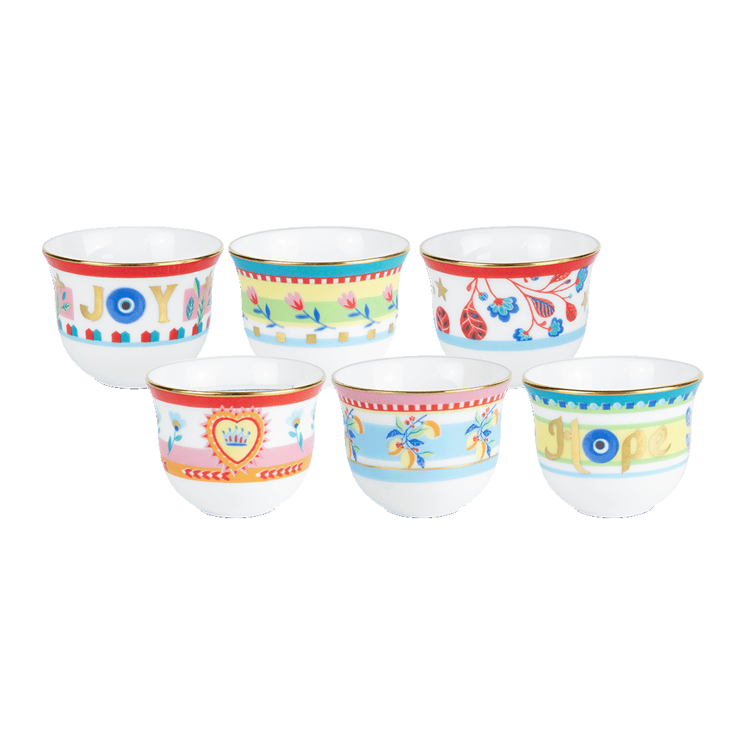 SET 6 ARABIC CUP MAMMA MIA