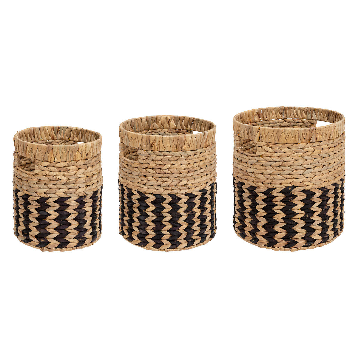 Olive Basket - Round Woven Water Hyacinth Basket