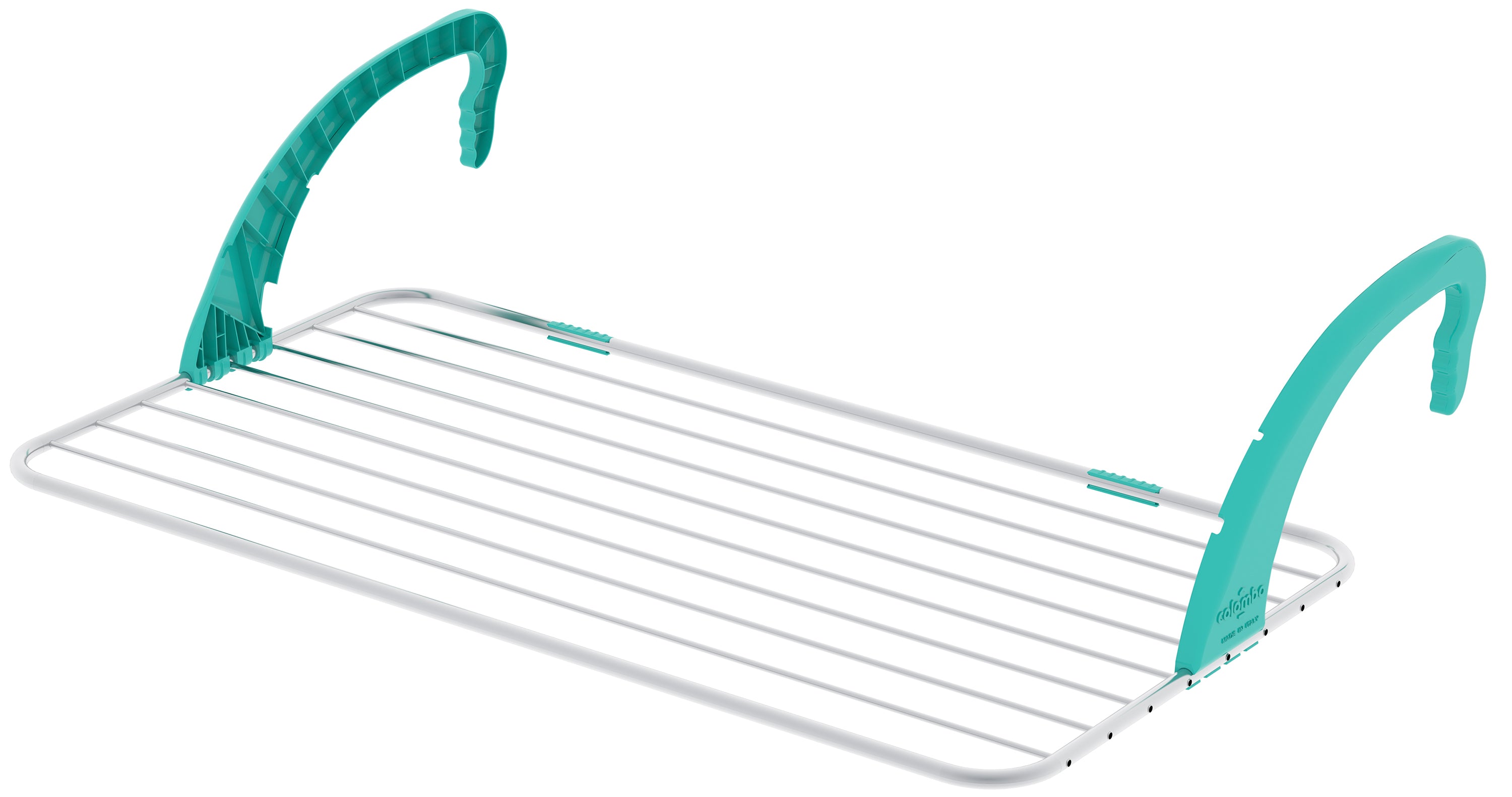 Clothes Drying Rack Adjustable Foldable Steel Frame 10m Surface