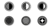 EMILY Pack of 6 PCS Charger Plates