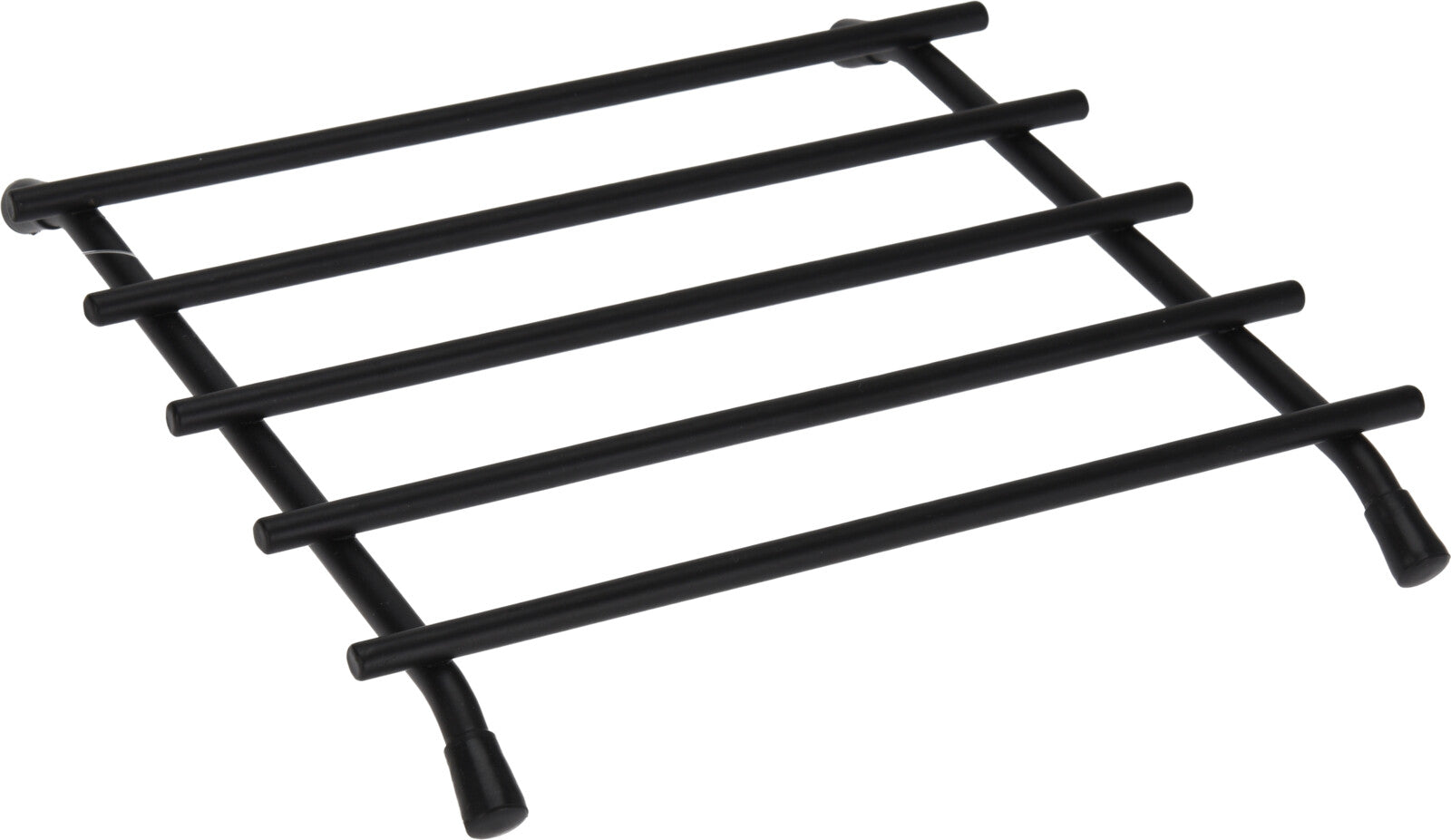 TRIVET STEEL Square Pot Mat - Black, Corrosion Resistant