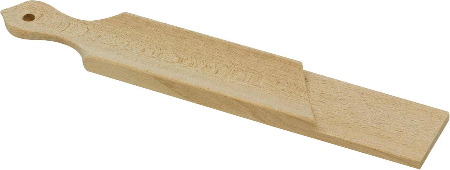 REAL WOOD Wooden Salami Slicing Board – 38 × 6.5 cm
