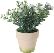 FLOWER IN POT Decorative Plant - 15 cm