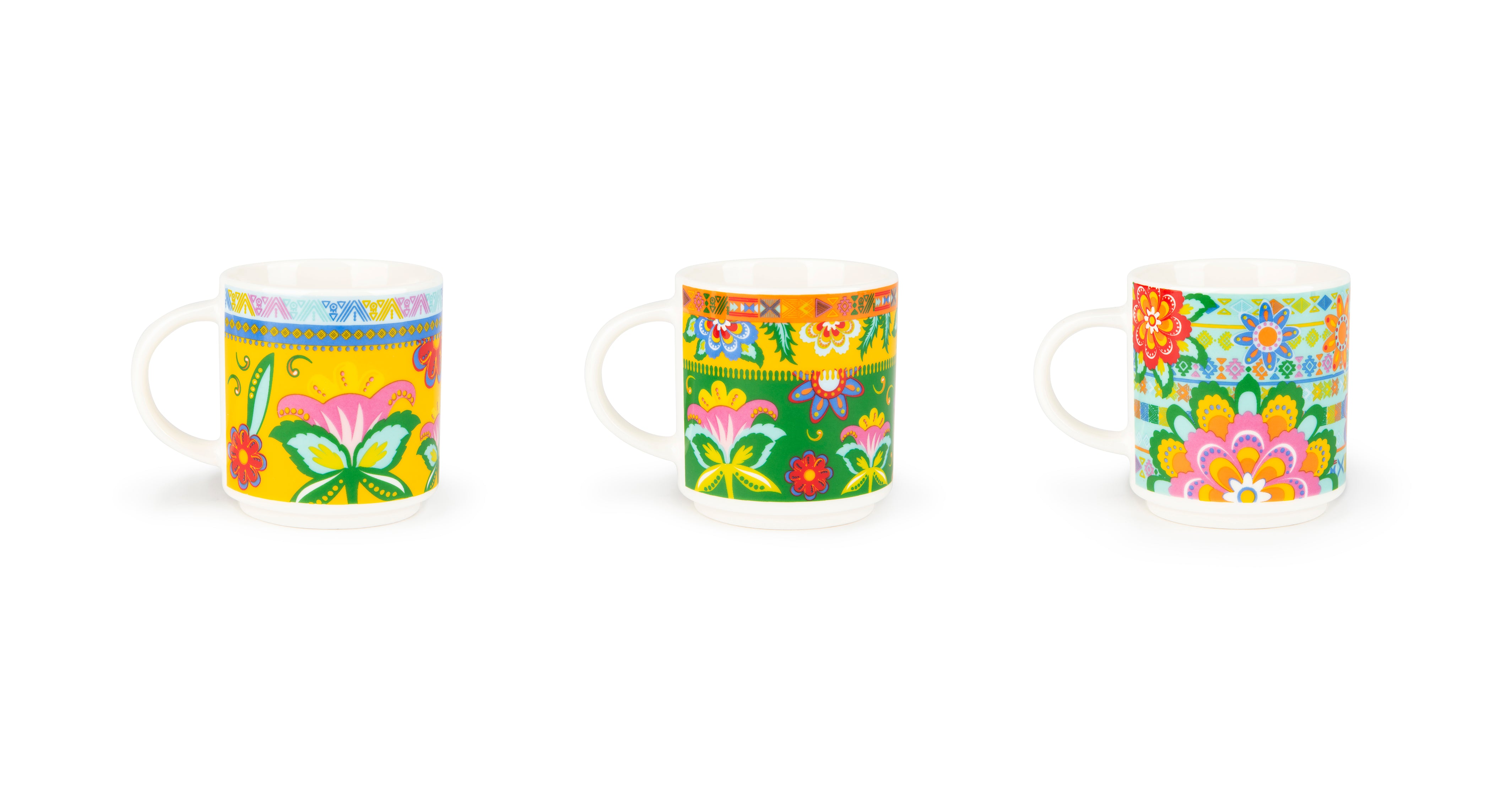 Gipsy Soul Coffee Cups, Porcelain, 100ml