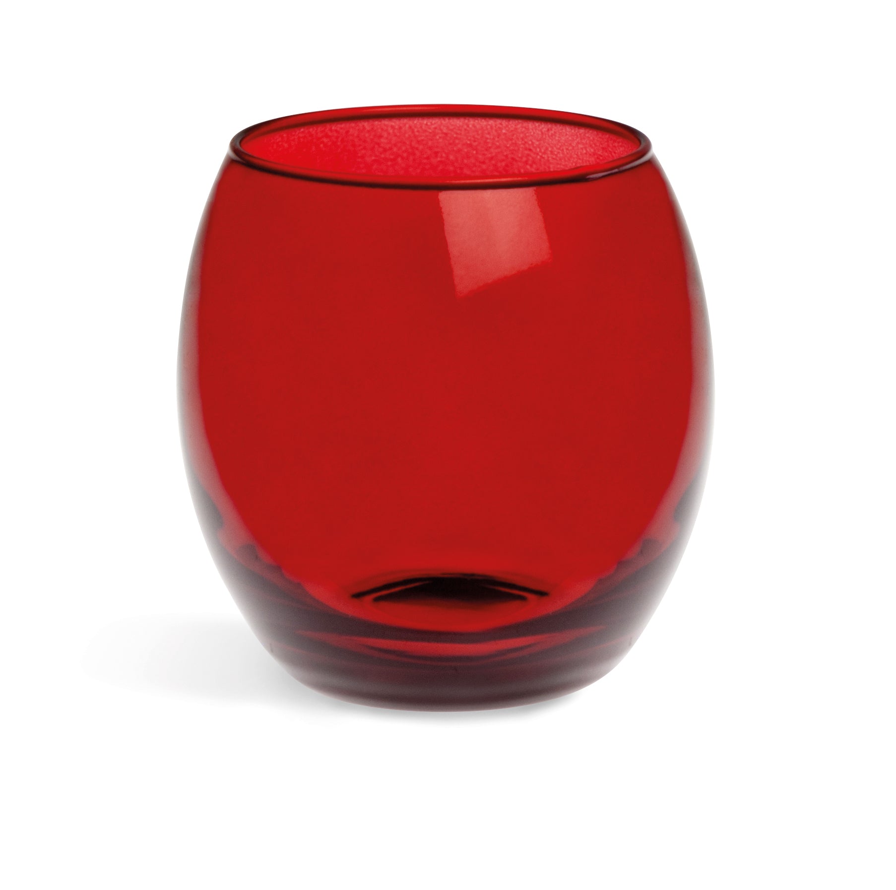 Corinto Red Glass Pack of 6 - Elegant Water Cups