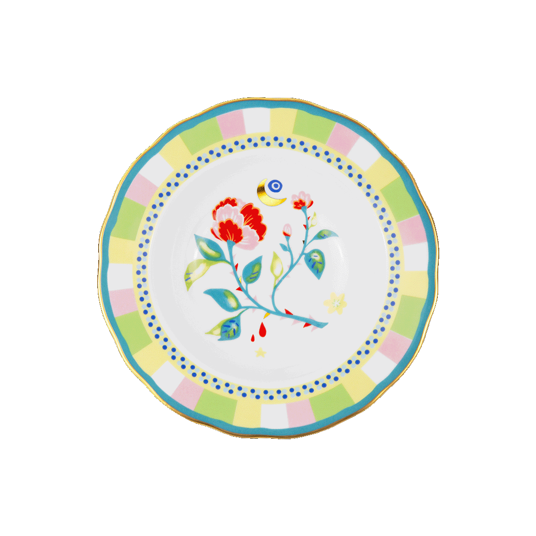 SOUP PLATE FLOWER