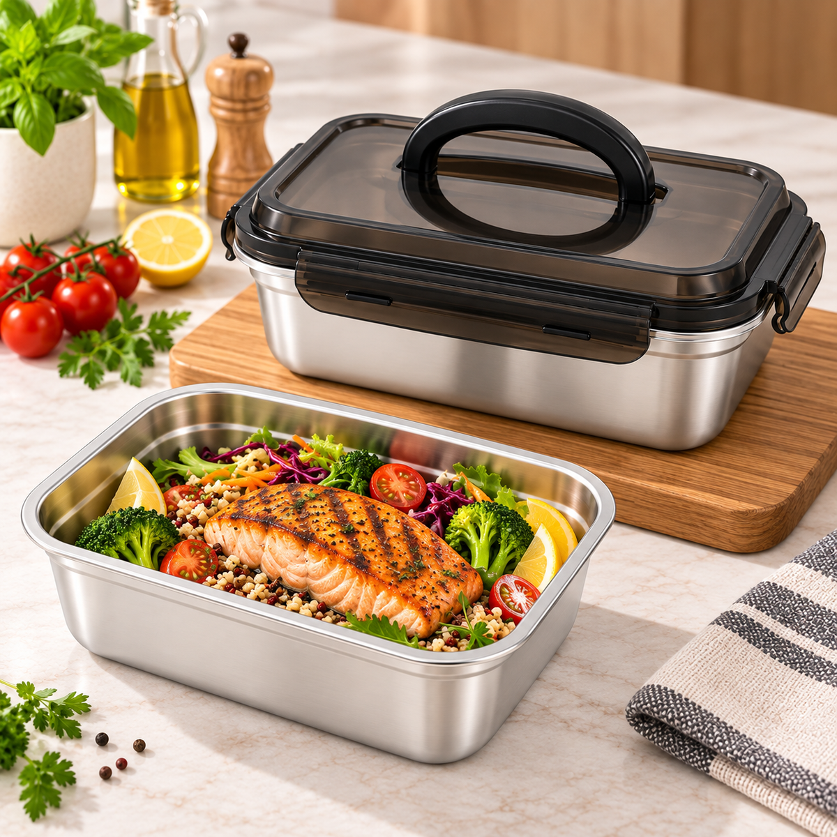 Stainless Steel Food Container