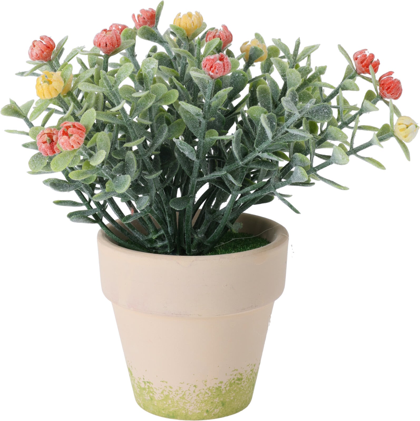 FLOWER IN POT Decorative Plant - 15 cm