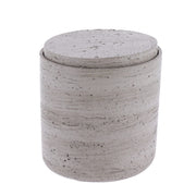 Cotton Box Concrete Effect Polyresin Bathroom Storage Organizer
