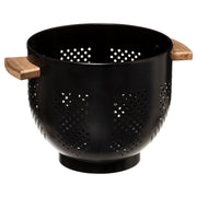 Metal Strainer with Bamboo Handles, 4.5L
