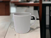 Light Beige Mug with Matt Glazed Rustic Surface