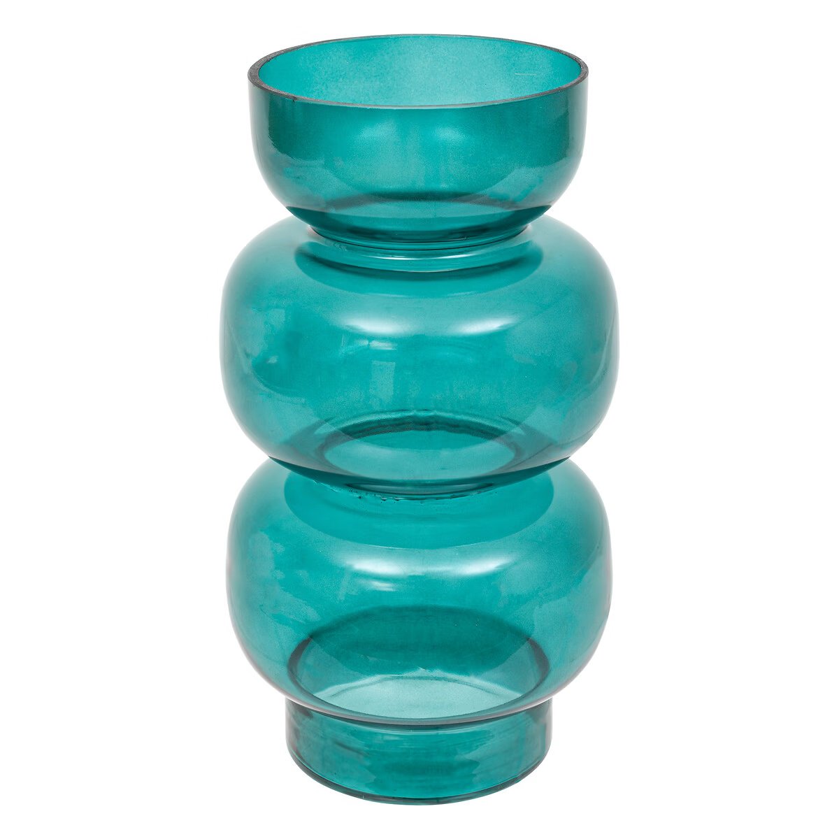 Glass Vintage Vase Blue