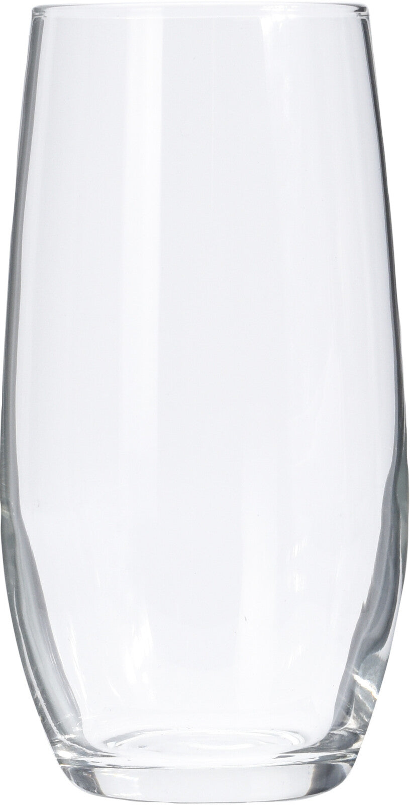 Drinking Glass 360ml Set 4pcs - Clear Tall Tumbler with Thick Base
