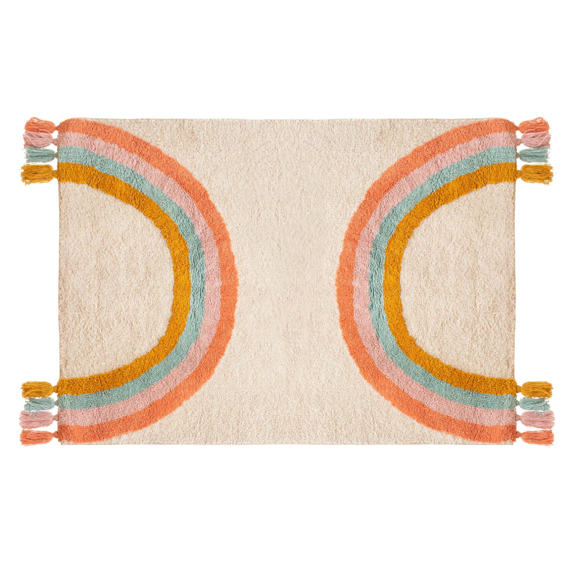 RUG RAINBOW - Tufted Cotton Children's Mat