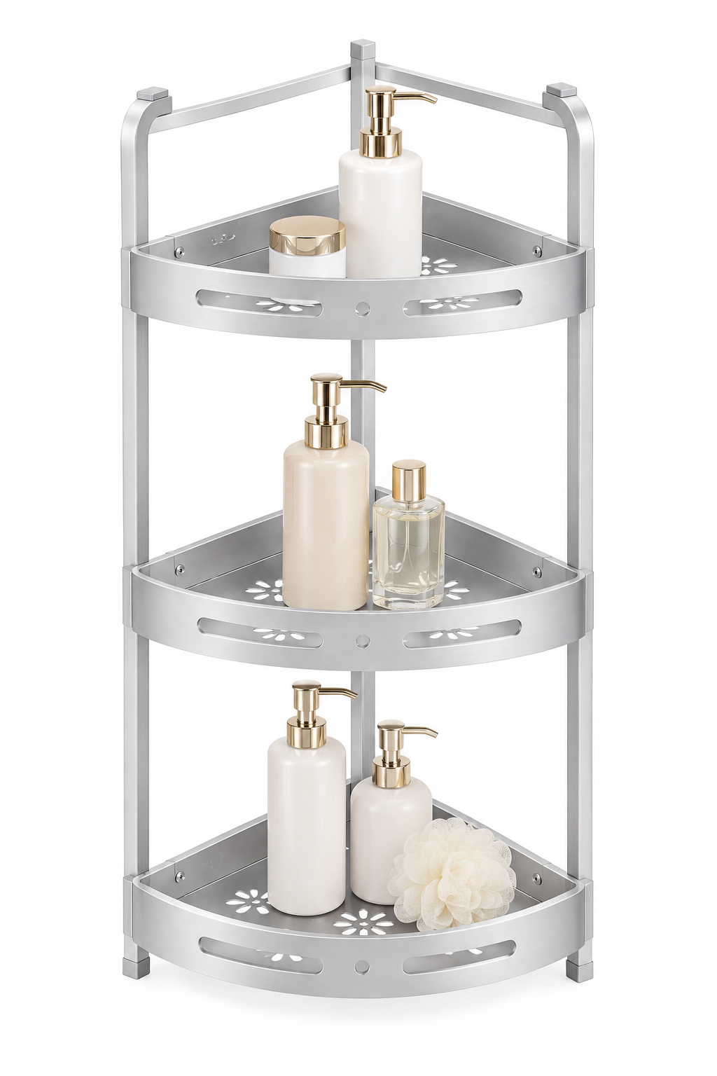 BATHROOM RACK CORNER – Aluminum