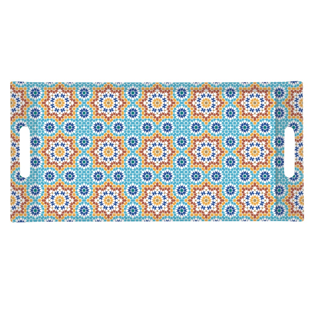 Marrakech Tray Porcelain Serving Board for Kitchen and Dining