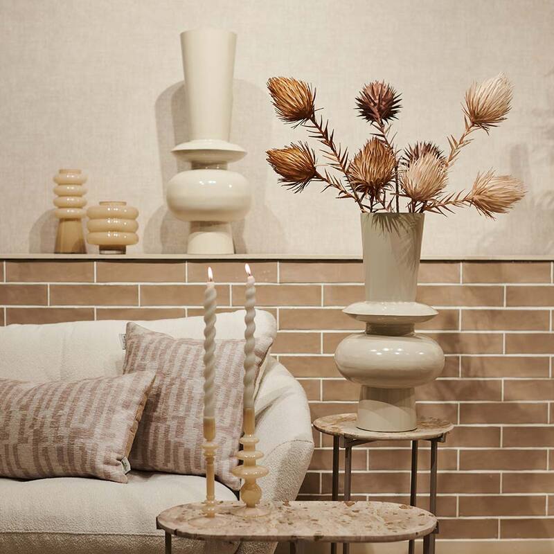 Stylish Striped Cushion - Durable Polyester, 35x70 cm