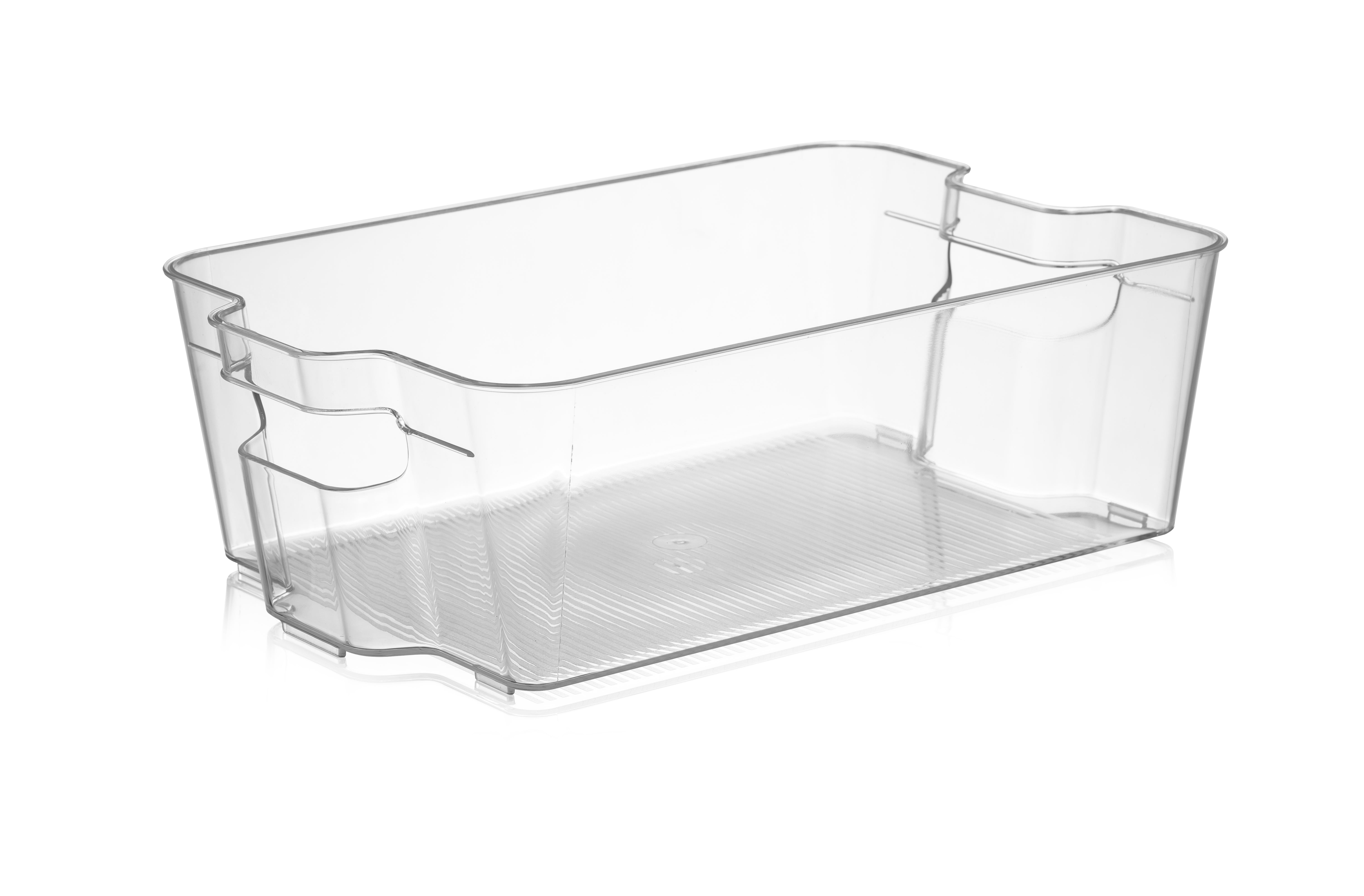 CLEAR ORGANIZER - Transparent Acrylic Storage Box for Kitchens & Tableware