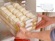 3-Layer Transparent Storage Box with Cover