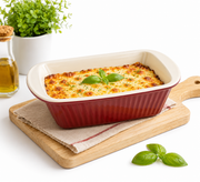OVEN DISH RECTANGULAR 28 × 14CM – STONEWARE