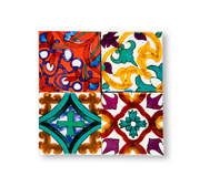 Lisbona Trivet Colorful Dolomite Ceramic Square Pot Holder