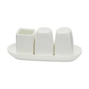 Porcelain Salt & Pepper Condiment Set