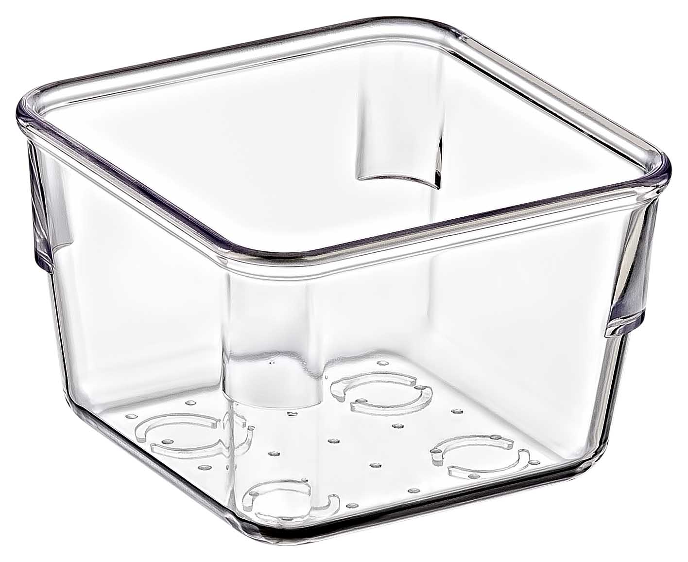 Clear Modular Organizer for Kitchen Drawers, Customizable Storage Container (3)