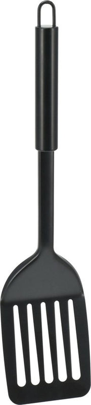 33 cm Slotted Stainless Steel Serving Spatula Black