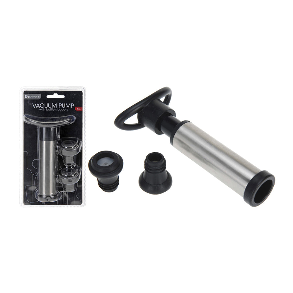 Wine Saver Set of 3 Pieces - Pump and Plugs