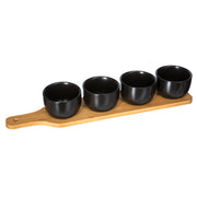 Aperitive Set Black Bamboo