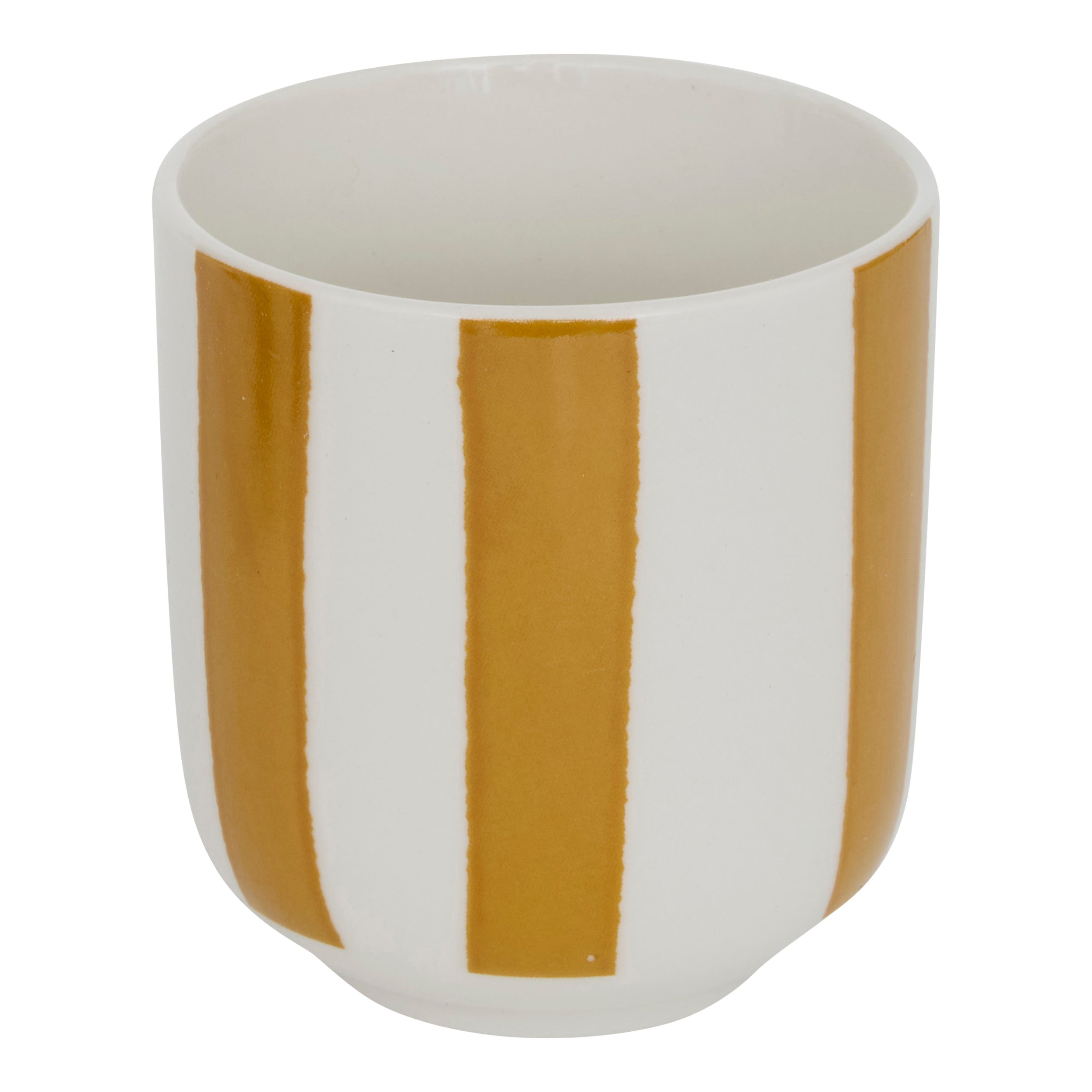 Espresso cup Chéri 10 cl — NEWBONE porcelain, striped rose design