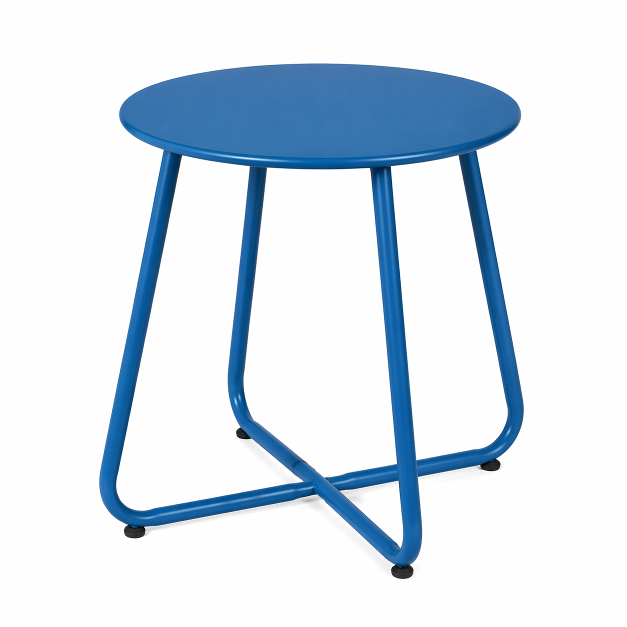Round Steel Side Table 50×45 cm
