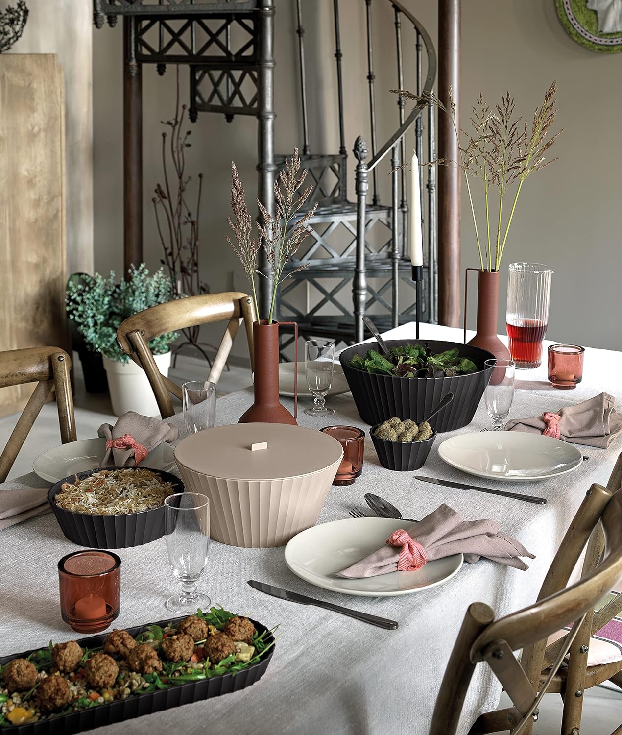 Nettuno Bowl with Lid