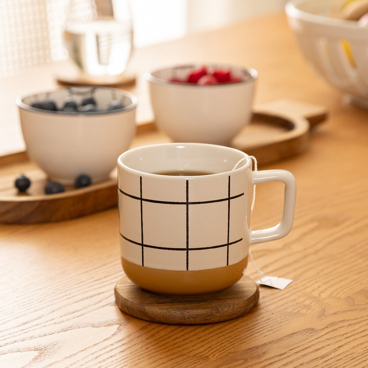 Stoneware Family Corner Mug 32CL
