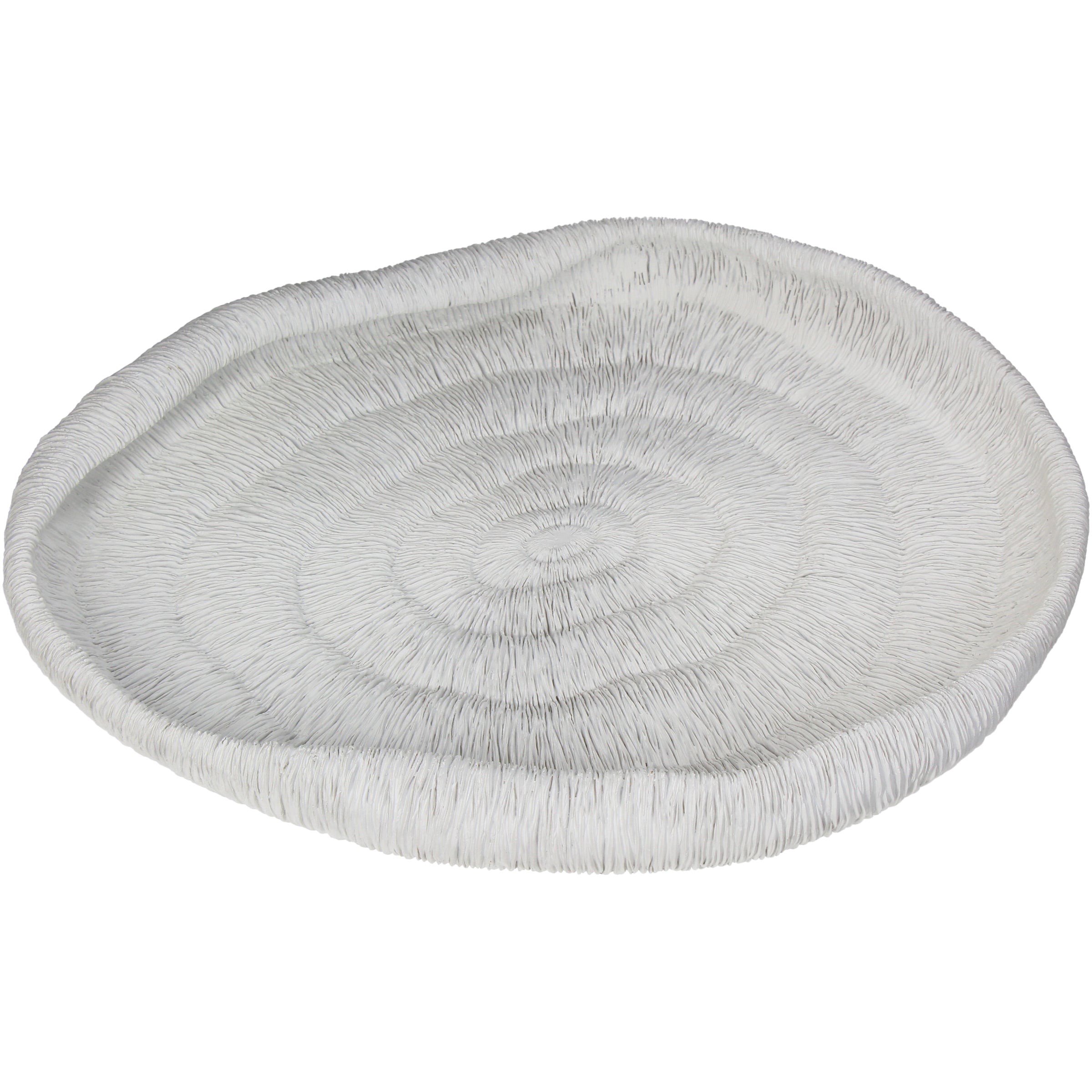 Handcrafted Polyresin Decorative Plate